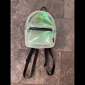 Holographic Fydelity mini backpack